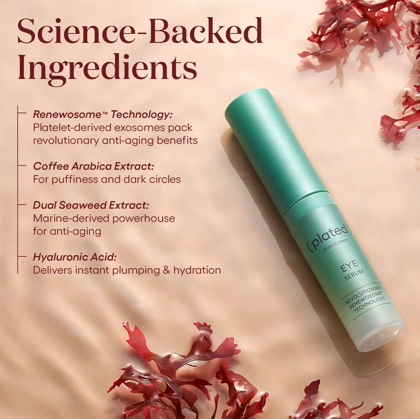 Plated Eye Exosome Serum
